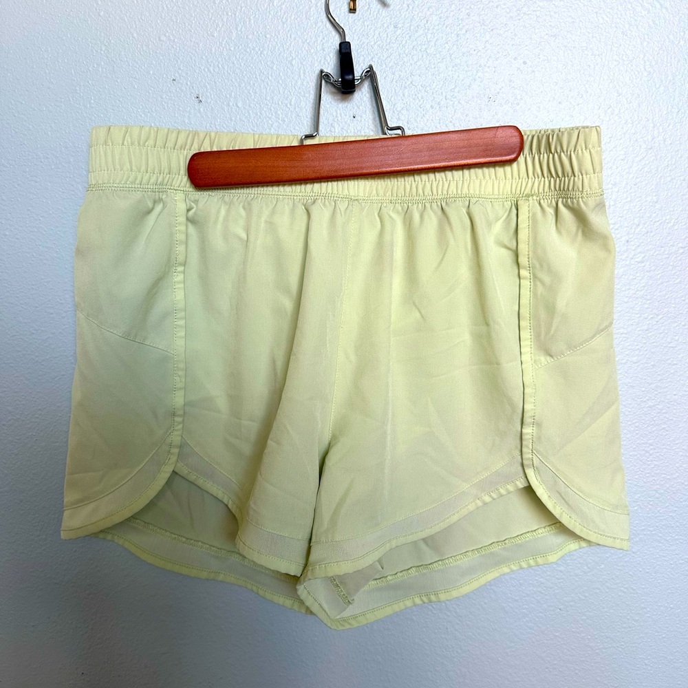 Neon Green Athletic Shorts